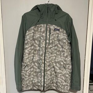 Patagonia Green and Gray Women's Jacket
